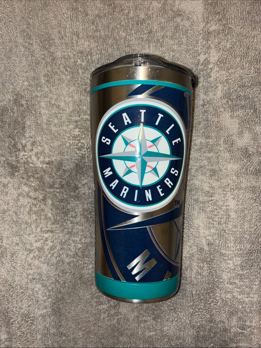 tervis Seattle Mariners Navy & Teal Travel Tumbler